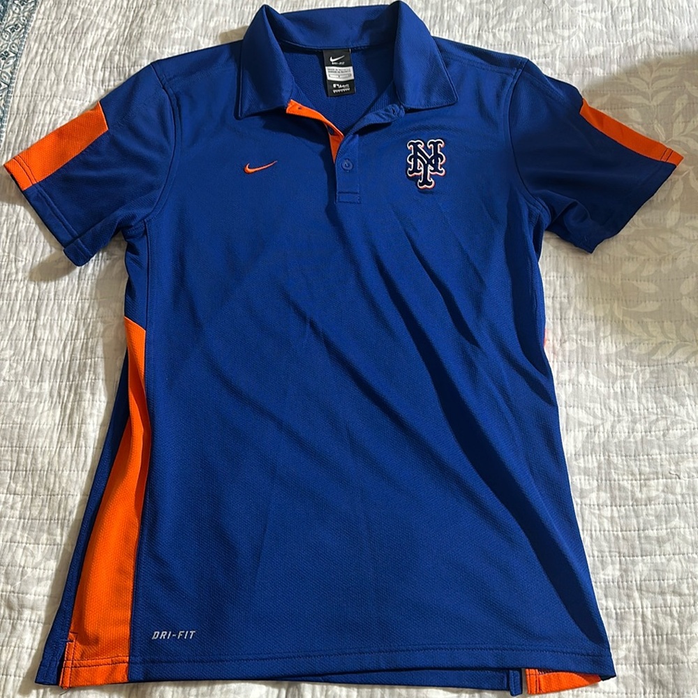 Nike polo, NY Mets, MLB, men’s small